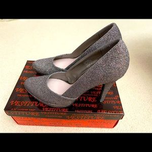 NEW Vestiture Vicenza Glitz/Glam Sparkle Heels 8